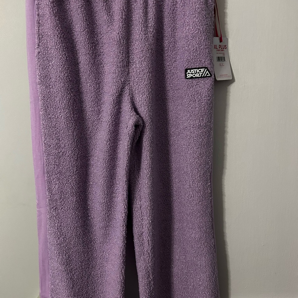 Justice Purple Sweatpants for Kids
